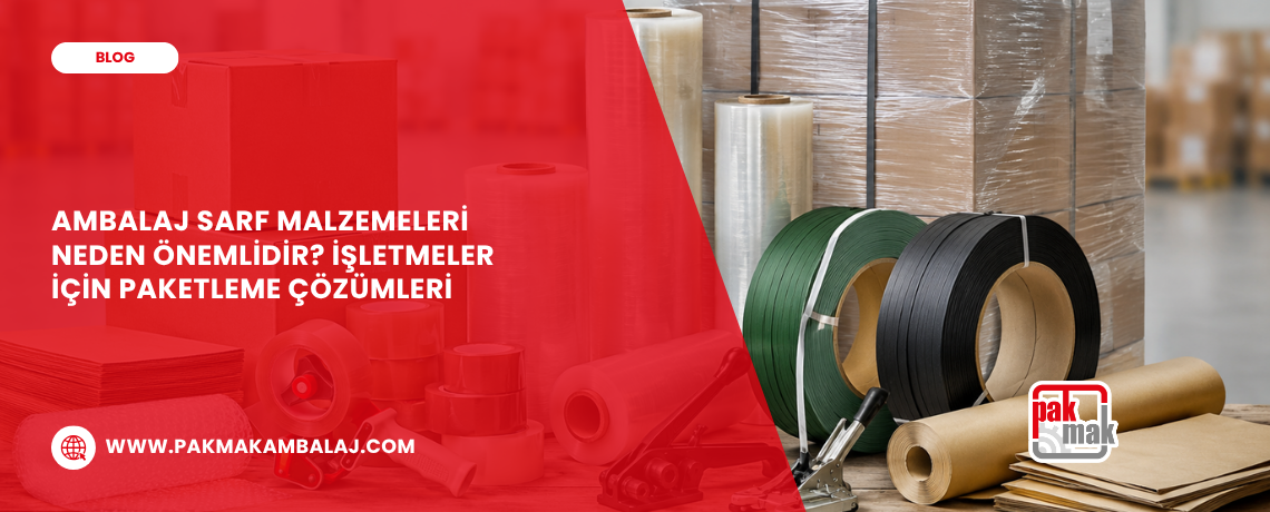 Ambalaj Sarf Malzemeleri ve Paketleme Çözümleri