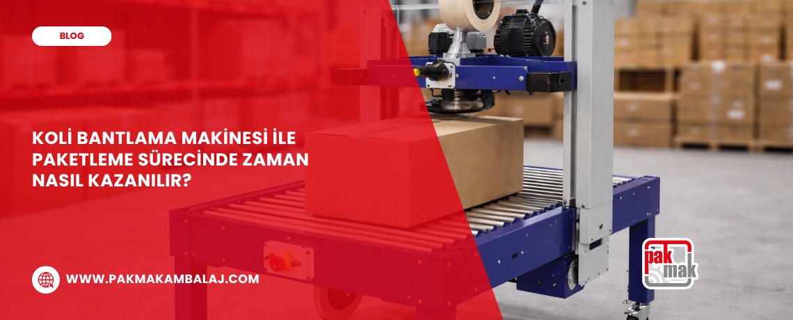 Koli Bantlama Makinesi ile Paketleme Sürecinde Zaman Kazanın