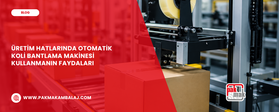 Otomatik Koli Bantlama Makinesi Faydaları