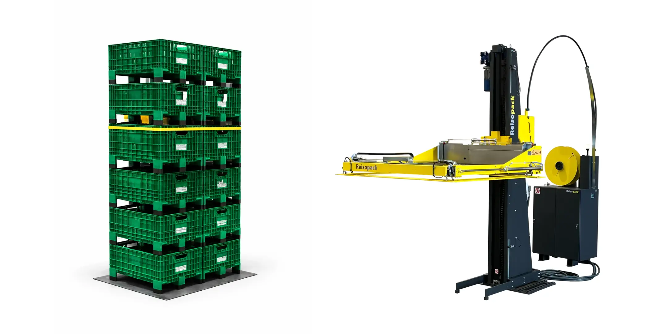 Reisopack 2903 Automatic Horizontal Pallet Strapping Machine