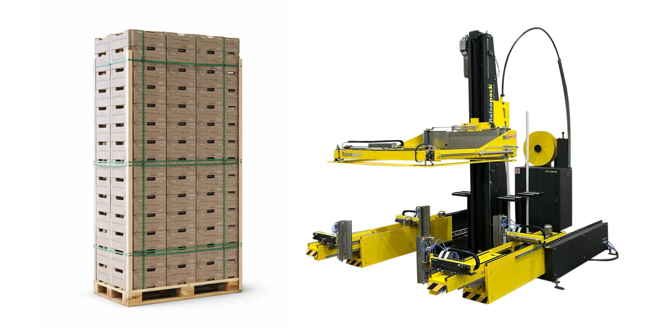 Reisopack 2905 Corner Applicator Pallet Strapping Machine
