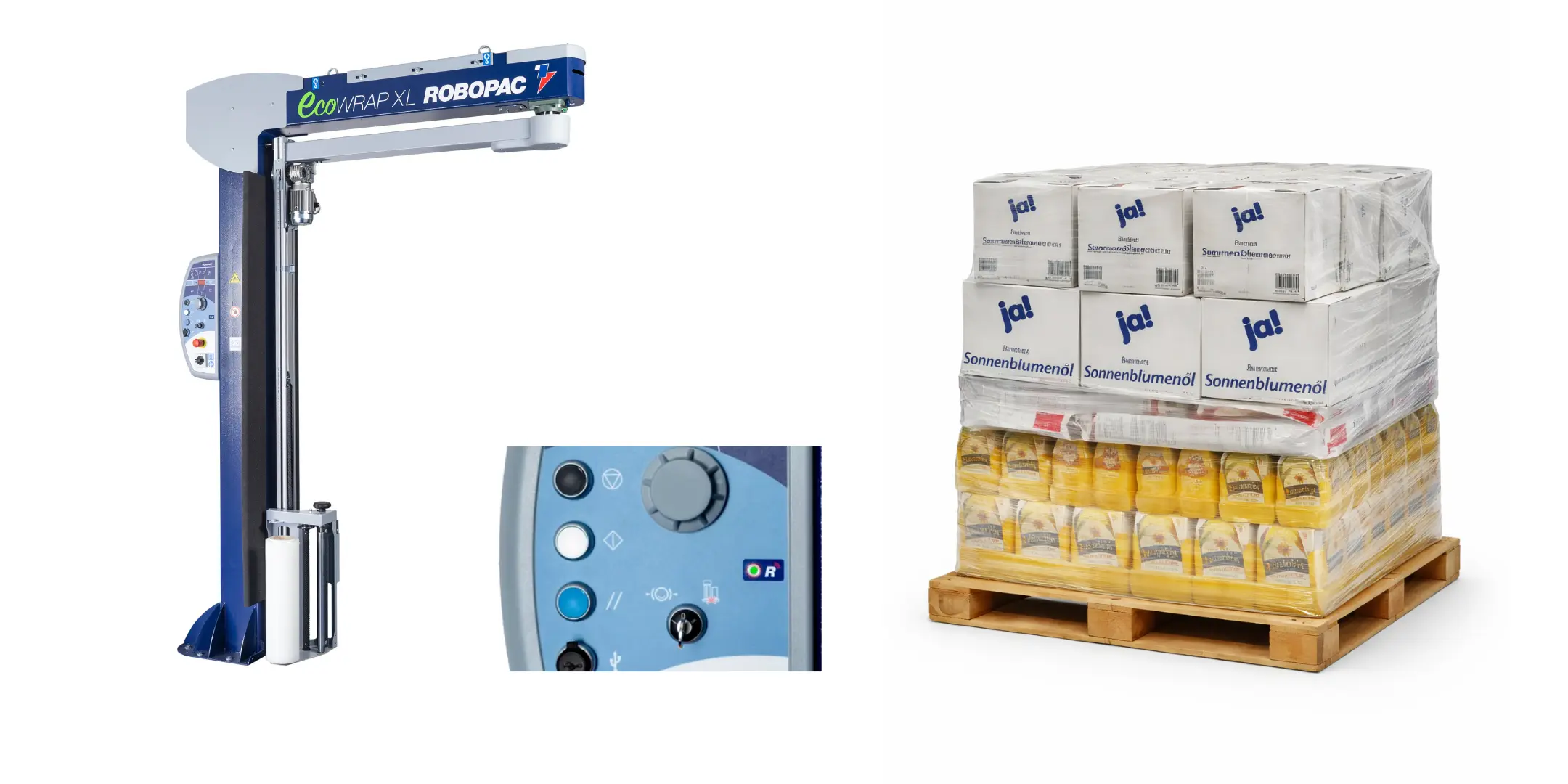 Robopac Ecowrap Arm Stretch Machine