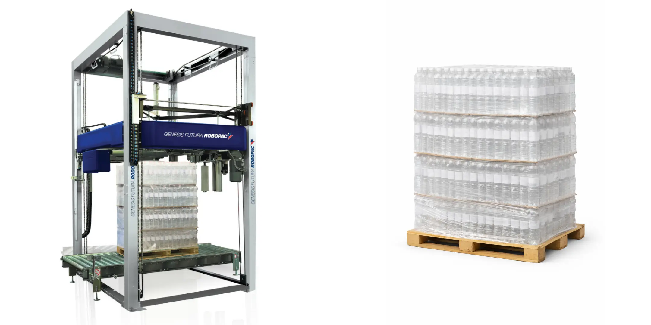 Robopac Genesis Futura 40 Automatic Pallet Stretching Machine