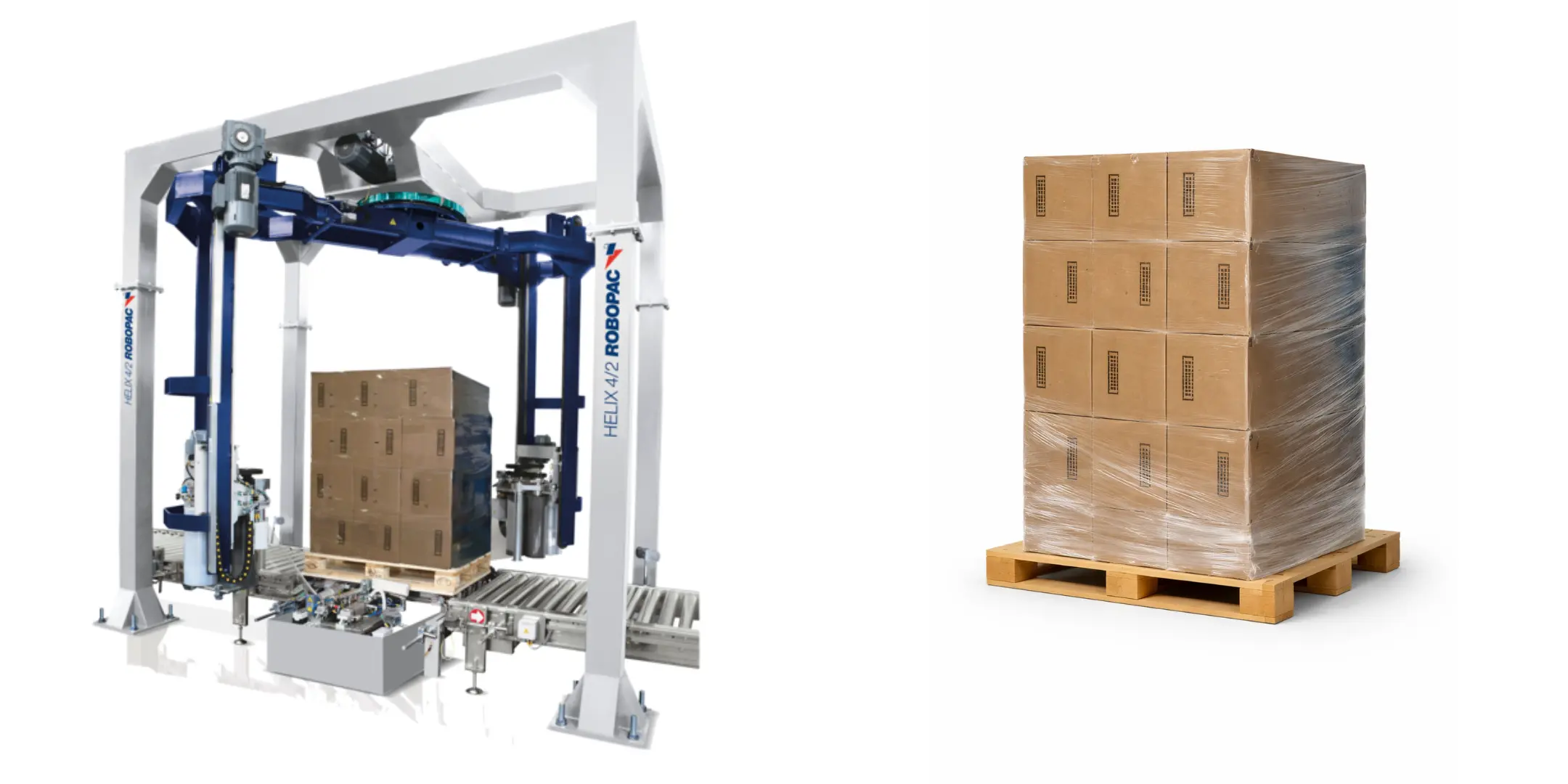 Robopac Helix Fully Automatic Stretch Machine