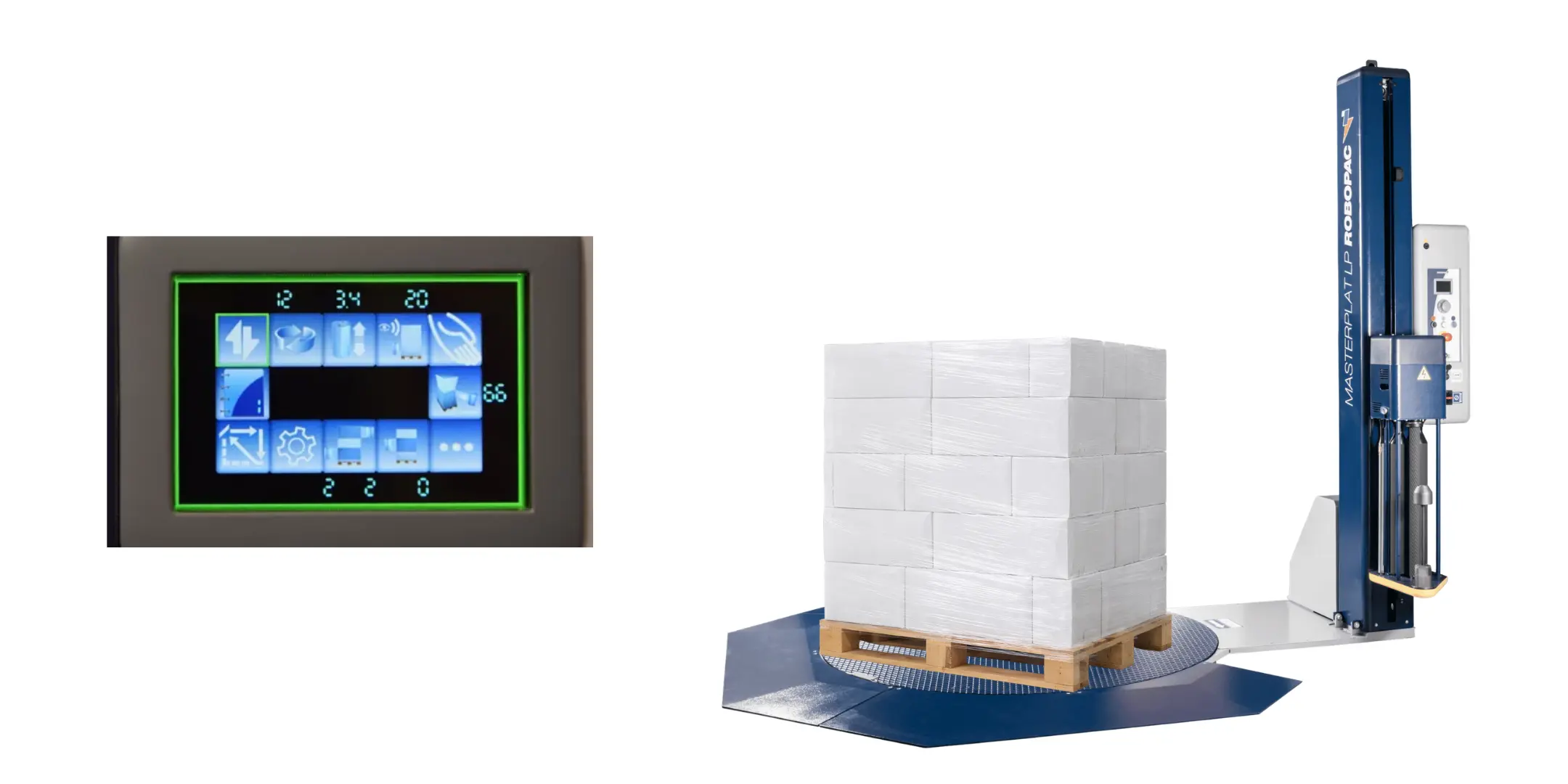 Robopac Masterplat Lp Thin Table Stretch Machine