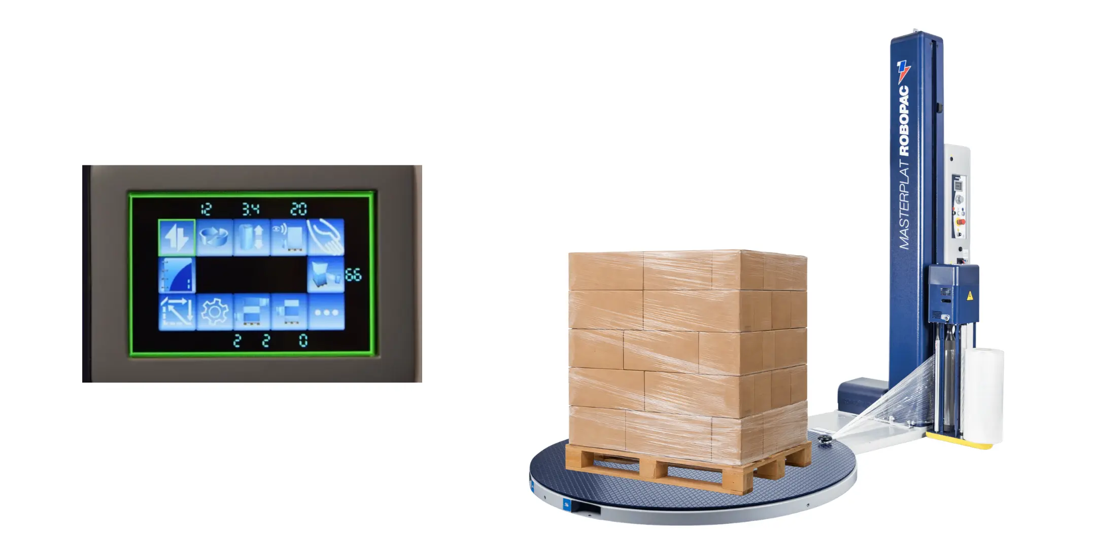 Robopac Masterplat Table Stretch Machine