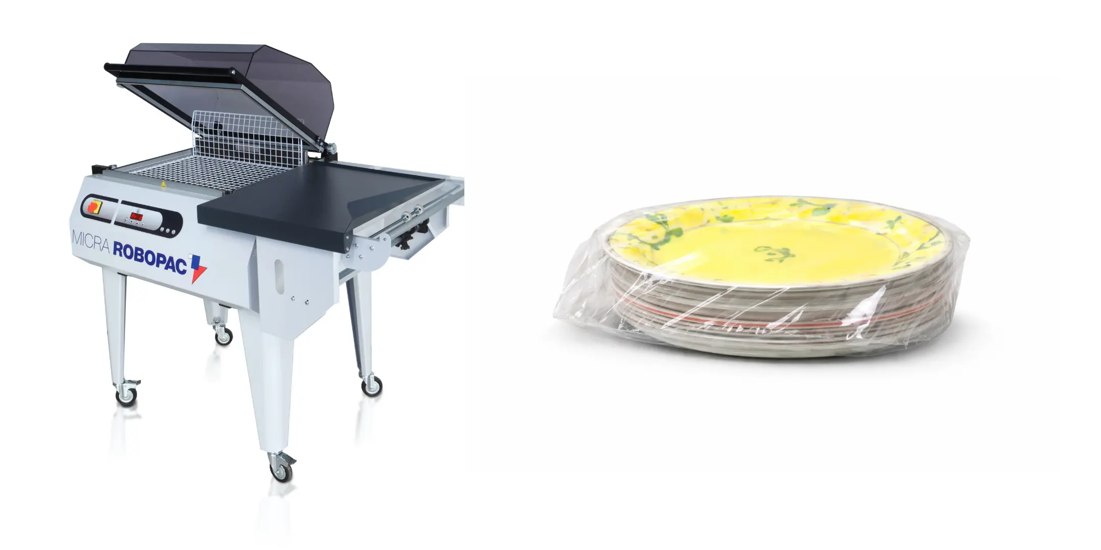 Robopac Micra Kafes Tipi Manuel Shrinkleme Makinesi
