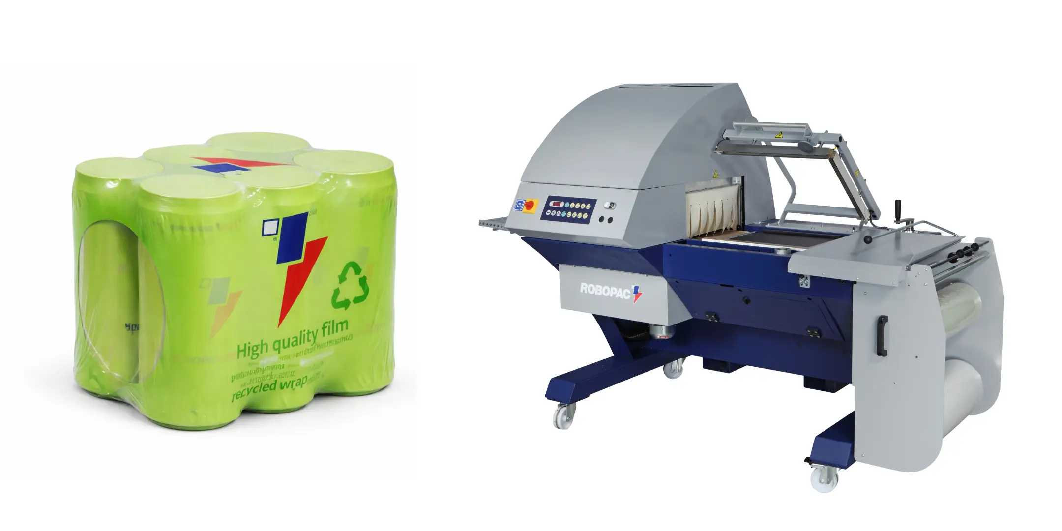 Robopac Pack Manual Filming and Shrinking Machine