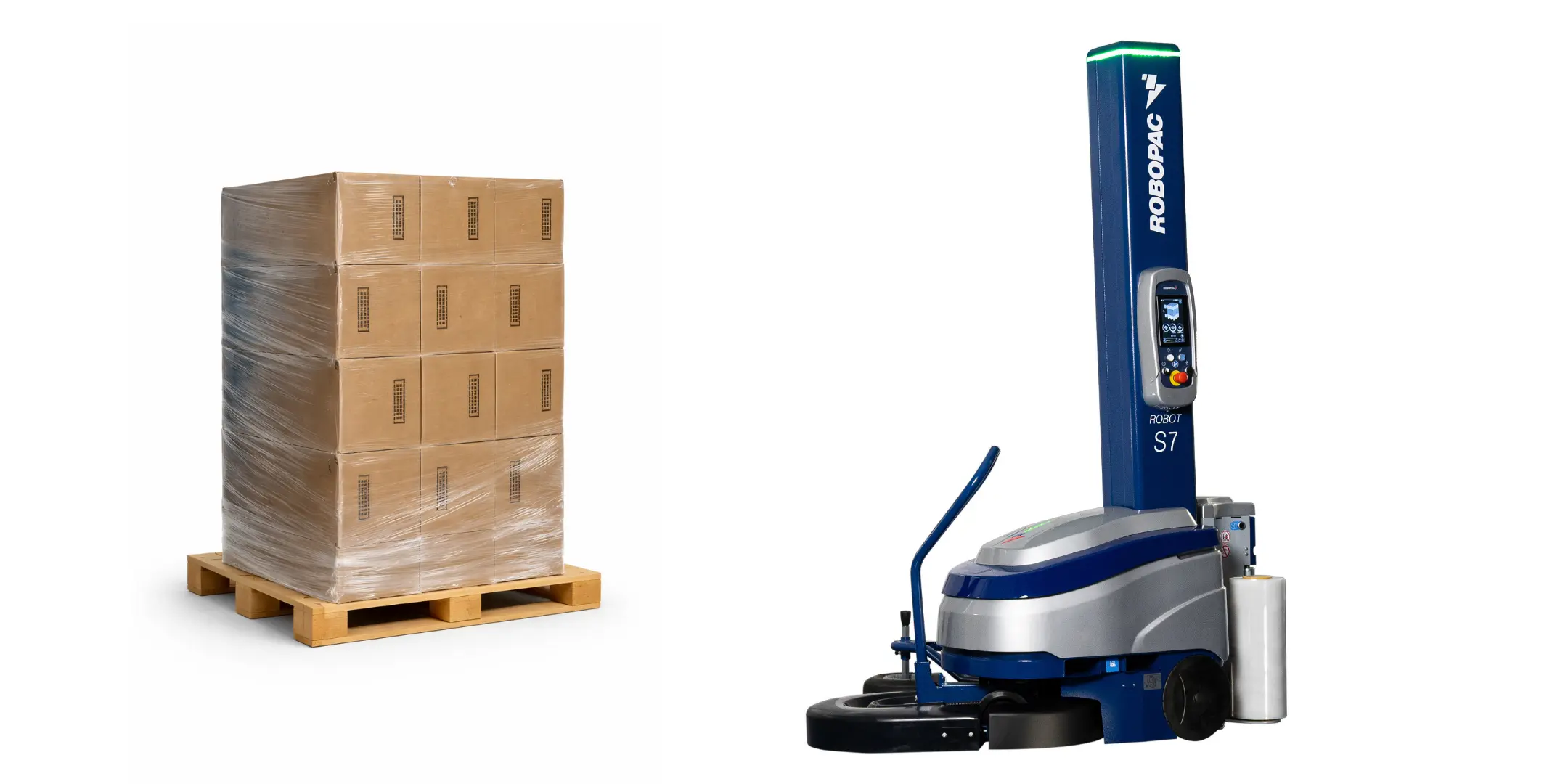 Robopac Robot Master S7 Palet Streçleme Makinesi