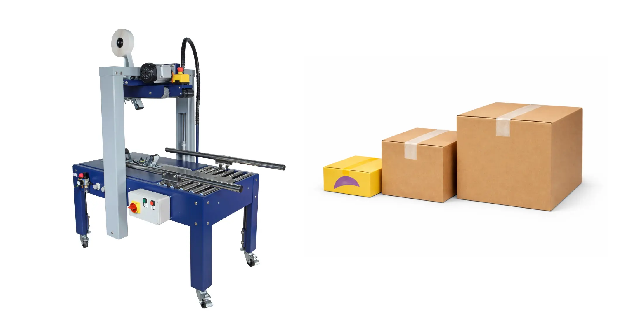 Robopac Robotape Tbda Automatic Box Sealing Machine