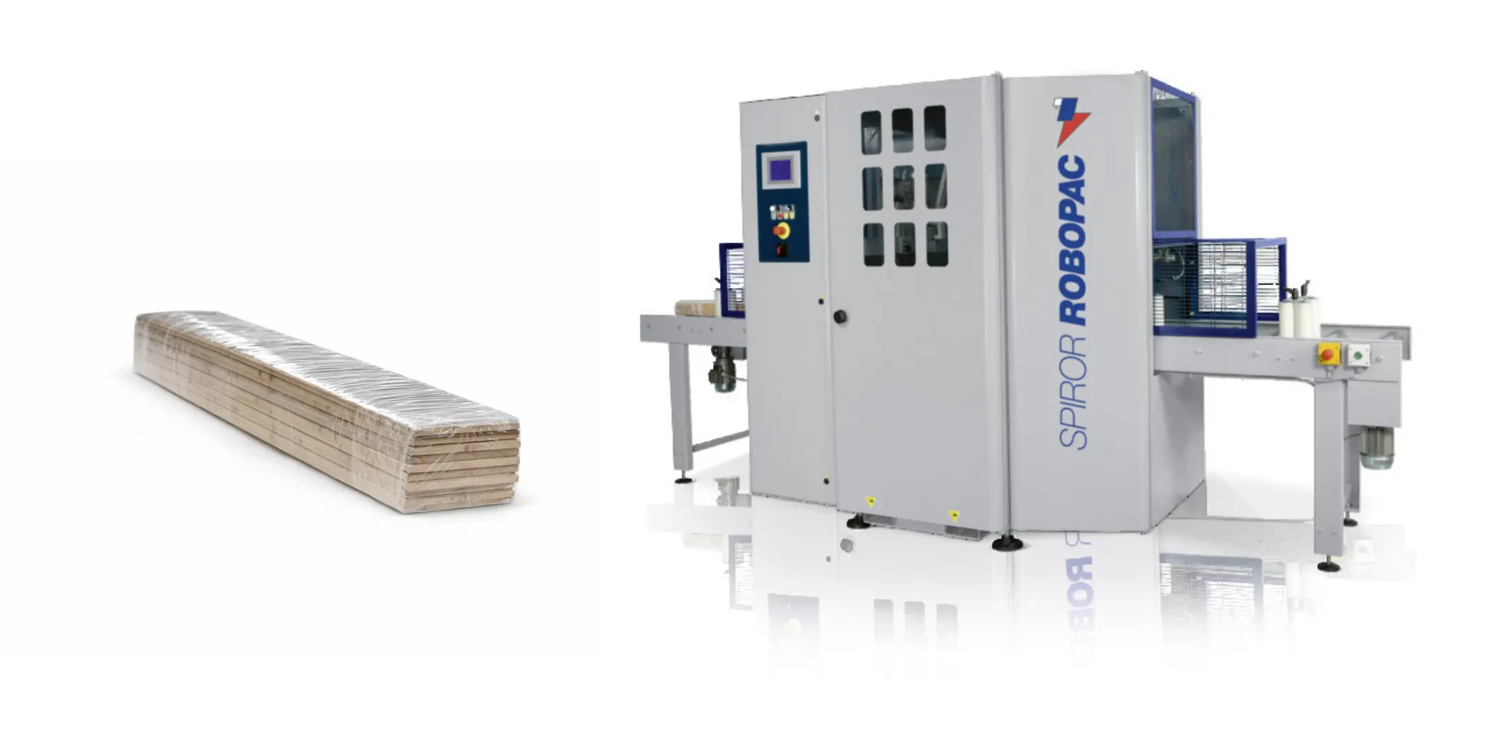 Robopac Spiror High Speed ​​Fully Automatic Horizontal Stretch Machine