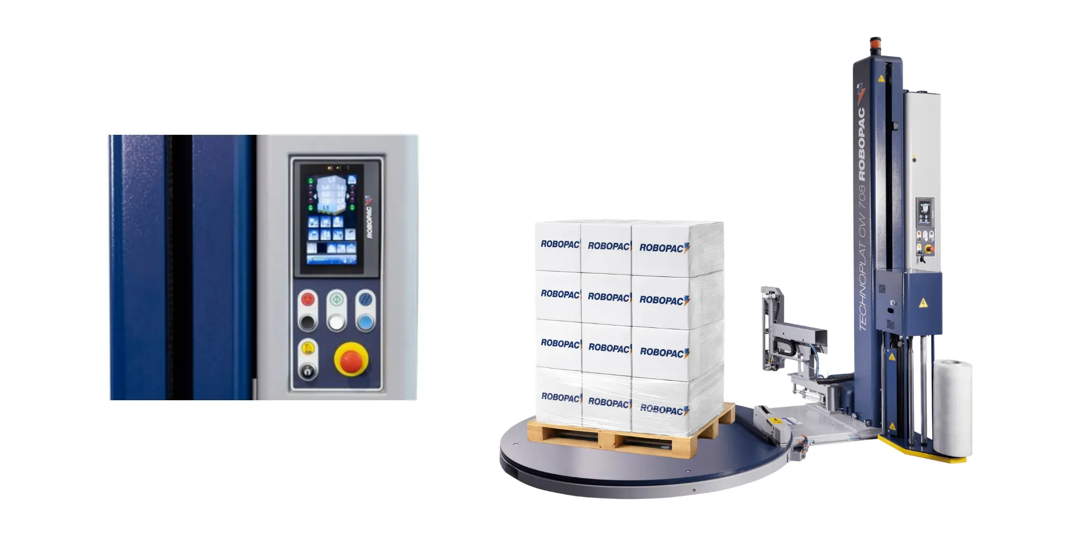 Robopac Technoplat Tablalı Streç Makinesi