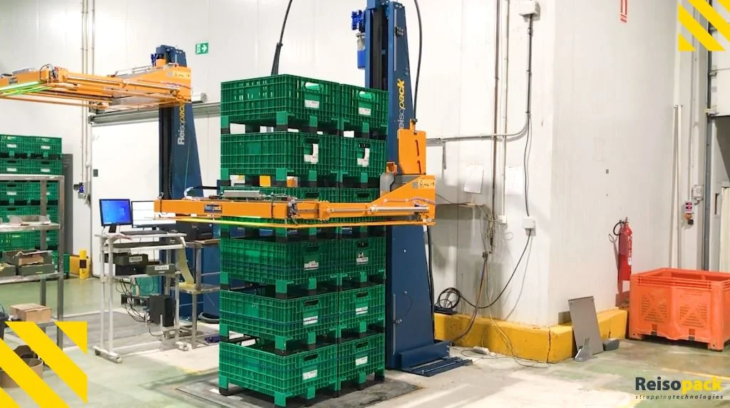 Reisopack 2903 Automatic Horizontal Pallet Strapping Machine