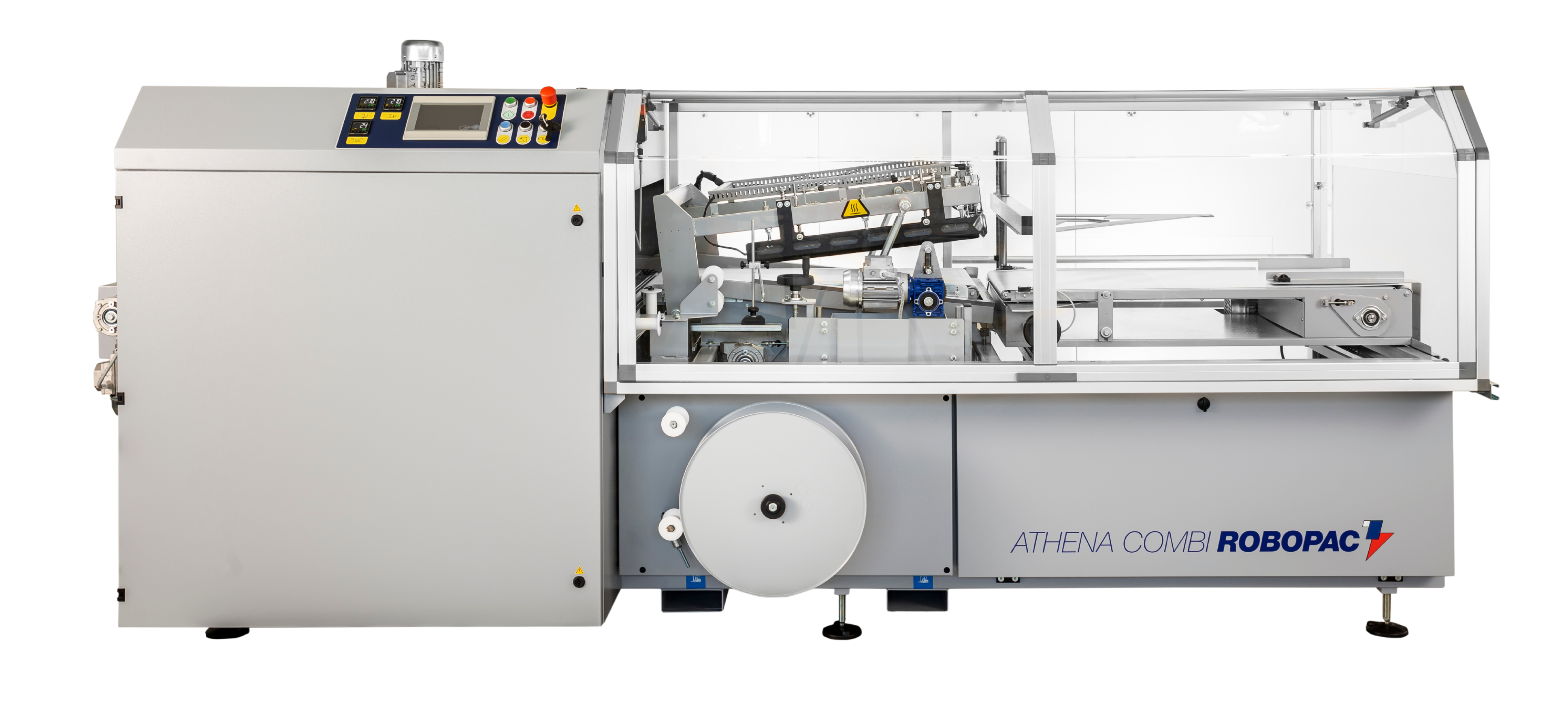 Robopac Athena Combi Fully Automatic Filming and Shrinking Machine